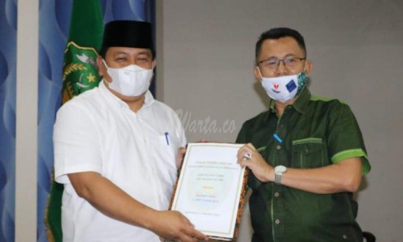 Sertijab Sekda Kota Bengkulu