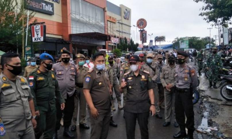Langgar Perda, Pedagang di Kota Bengkulu Ditertibkan
