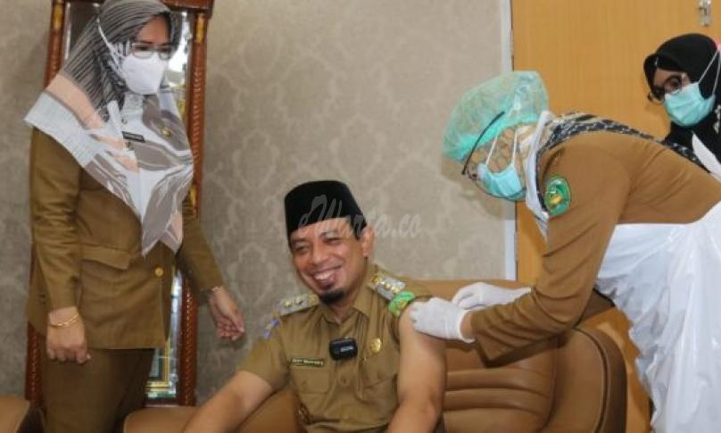 Wawali Jalani Vaksinasi Tahap II