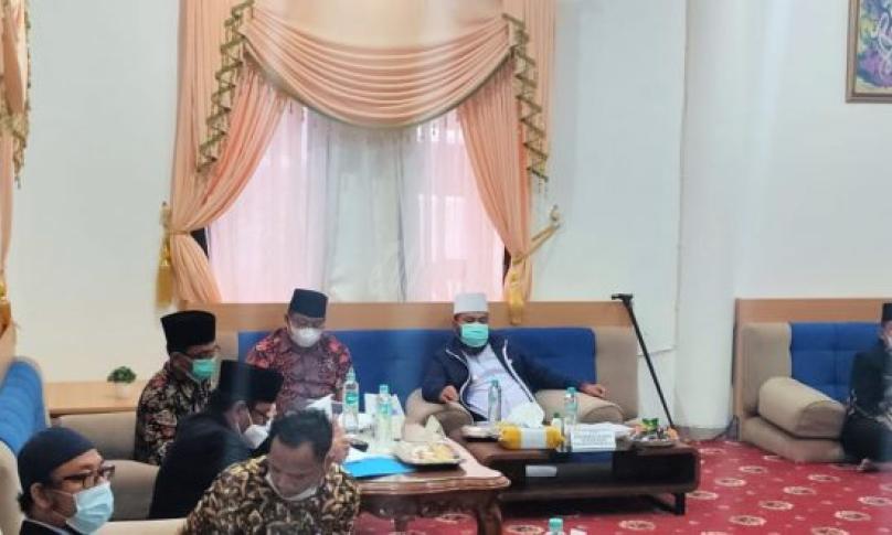 Rapat umum pemegang saham (RUPS) BPRS Fadhilah, Kamis (25/3/2021).