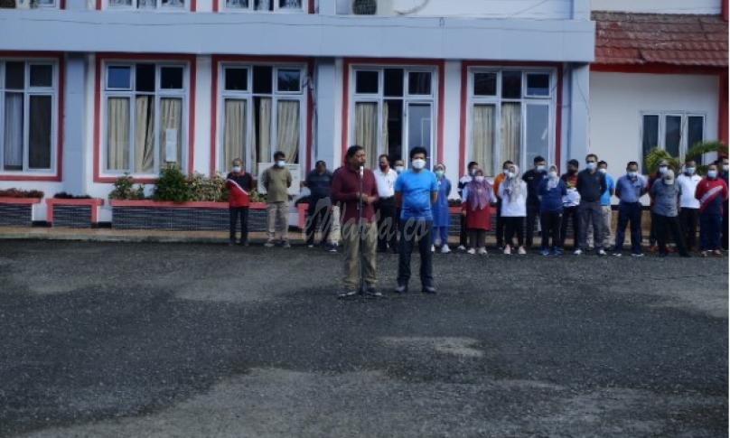 Bupati Mian Pimpin Apel Perdana