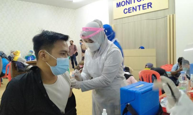 Ratusan Wartawan Bengkulu Divaksin COVID-19