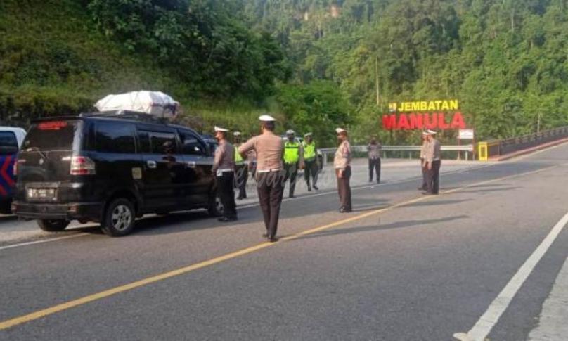 Polres Lambar dan Polres Kaur Perketat Wilayah Perbatasan