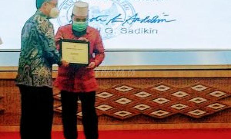 Kota Bengkulu Terima Penghargaan dari Kementerian Kesehatan