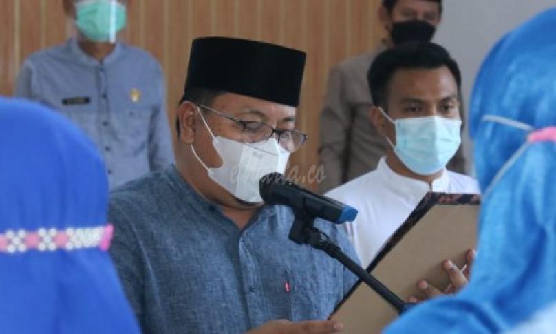 Belasan ASN Jabatan Fungsional Tertentu Kota Bengkulu Dilantik 