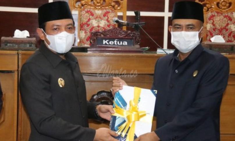 Dewan Terima LKPJ Kota Bengkulu Tahun 2020