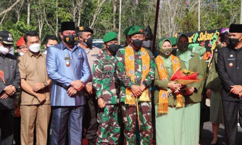 Brigif 8/ GC Kodam II Sriwijaya Perkuat Pertahanan Daerah