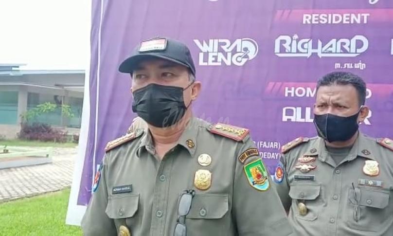 Pol PP Somasi Tempat Hiburan Malam di Sekitar Pantai Panjang