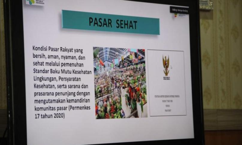 Protokol Kesehatan di Lingkungan Pasar akan Diperketat
