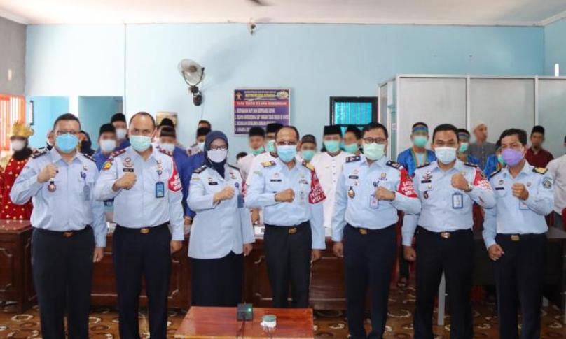Kanwil Kemenkumham Gelar Lomba Kadarkum di Lapas Kelas IIA Bengkulu