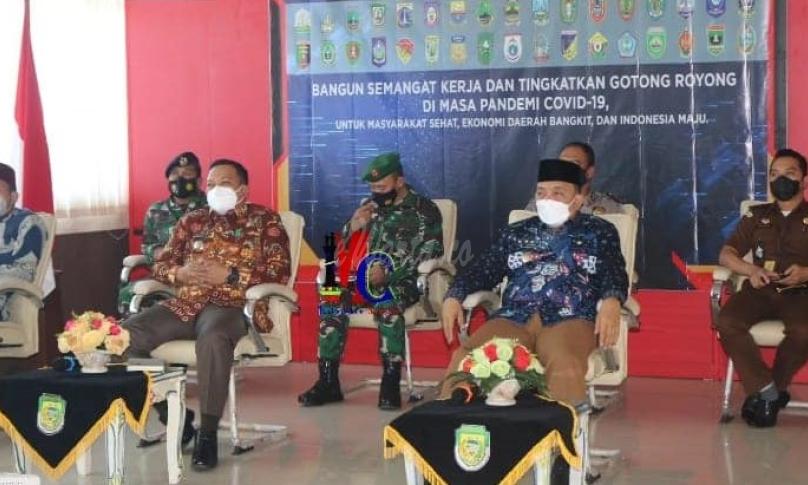 Bupati Erwin Ikuti Peringatan Hari Otonomi secara Virtual. Foto: Kominfo