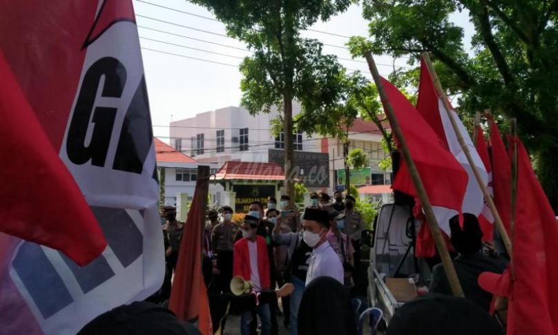Perkara Dana Hibah Rp 11 Miliar, Kejati Bengkulu Didemo