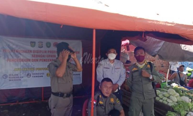 Pemkot Dirikan Pos di Dua Titik, Antisipasi Kerumunan Pedagang Pakaian