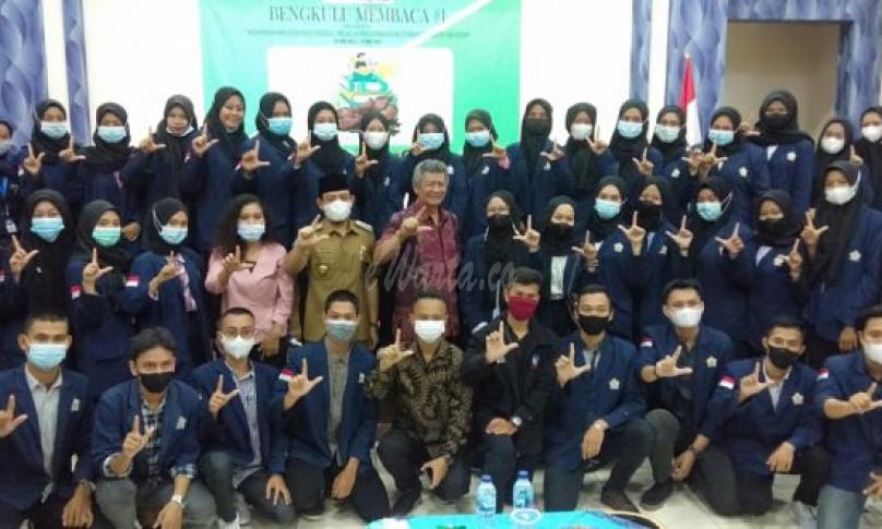 Prodi Perpustakaan dan Sains Informasi UNIB Gelar Kegiatan Bengkulu Membaca