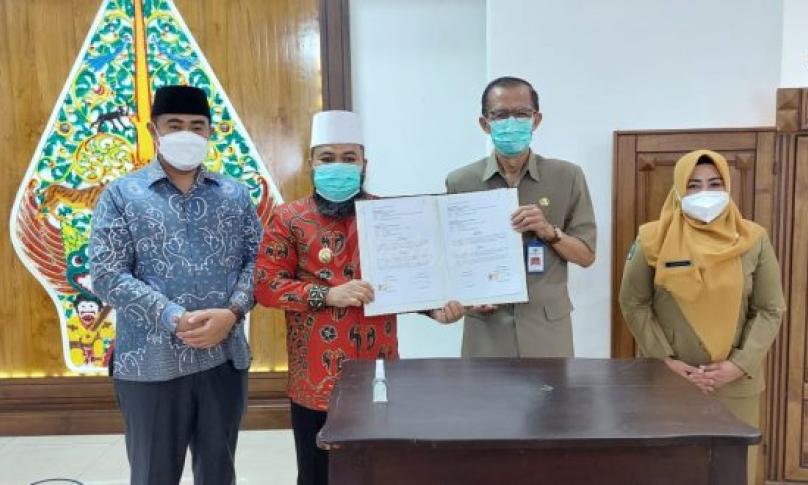 Jalin Kerja Sama Inovasi, Walikota Bengkulu Kunjungi Pemkab Magetan. Foto: Kominfo
