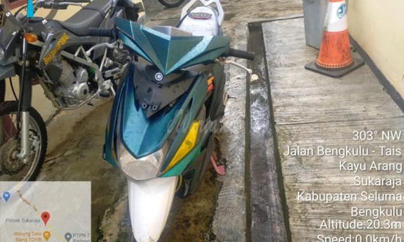 Kendaraan Naas yang diamankan polisi