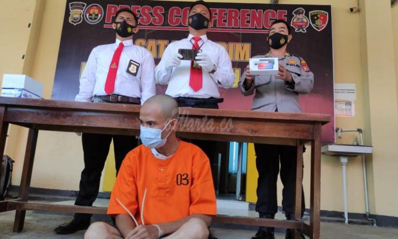 Nyolong HP Tetangga, Pemuda Arga Makmur Ditahan Polisi