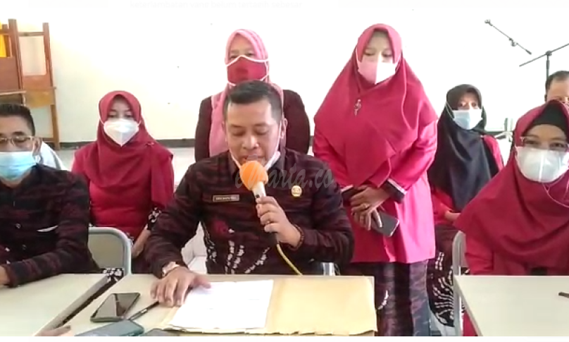Jumpa pers Kepsek SMAN 1 Bengkulu Tengah