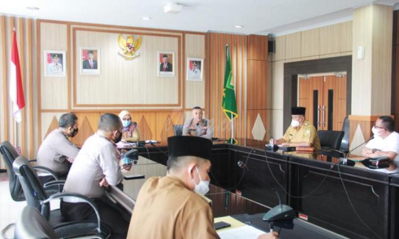 Rapat Koordinasi Rencana Pembangunan Jaringan E-TLE, Selasa (4/5/2021).
