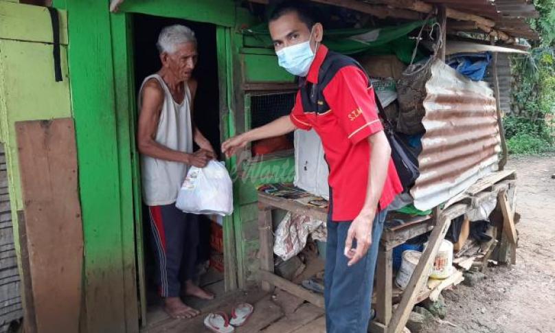 Lazismu Salurkan Kado Ramadan Bersama PT STM 