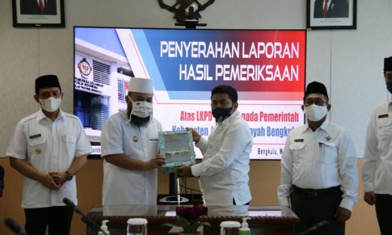 Kota Bengkulu Raih Opini WTP dari BPK