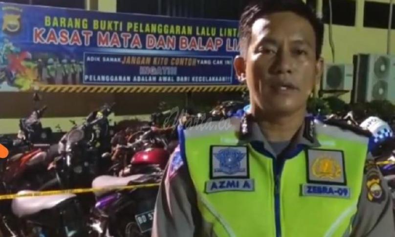 Kanit Turjawali Satlantas Polres Bengkulu Ipda Azmi Aryanto, SH
