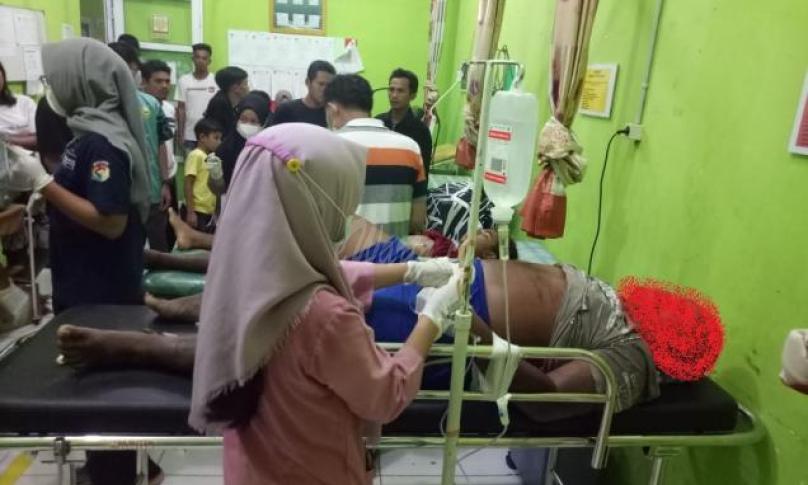 Tabrak Penyebrang Jalan, Pengendara Motor Tewas