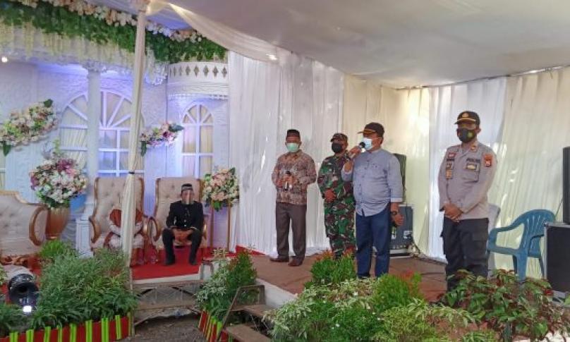 Satgas Covid-19 Kota Bengkulu Bubarkan Empat Resepsi Pernikahan