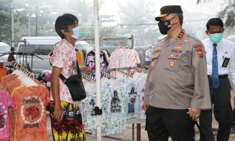 PPKM, Kapolda Bersama Wagub Sidak Keramaian dan Ketersediaan Obat