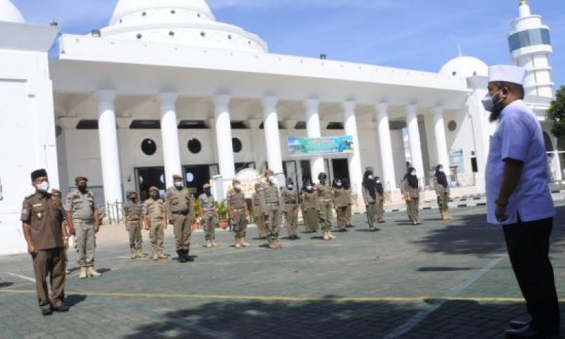 Satpol PP Kota Bengkulu Diminta Tidak Represif dalam Menegakkan Prokes