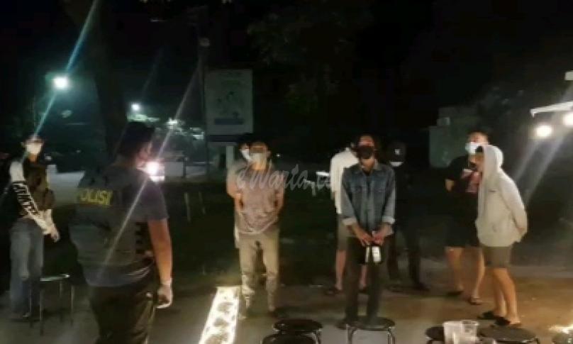 Polda Bengkulu Lakukan Patroli PPKM Mikro