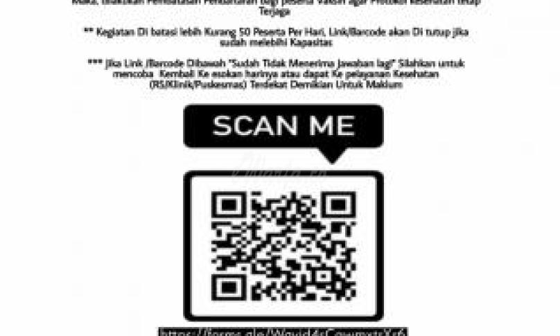 Cara Daftar Online Vaksinasi Covid-19 Polda Bengkulu