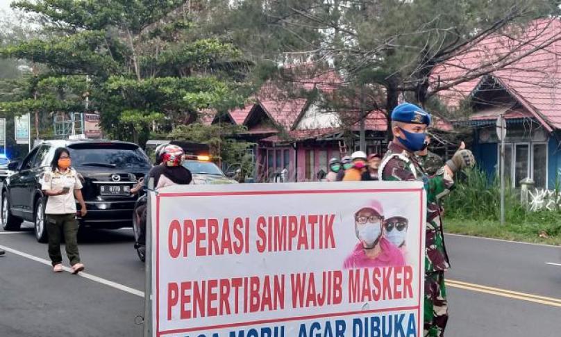 Puluhan Warga Terjaring Operasi Prokes, Lima Diantarnya Reaktif