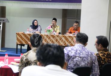 Asisten III Bidang Administrasi Umum Setda Provinsi Bengkulu Gotri Suyanto hadir dan membuka secara resmi Pertemuan Forum Kemitraan BPJS Kesehatan
