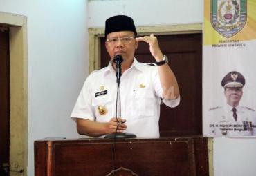 Gubernur Bengkulu (H Rohidin Mersyah)