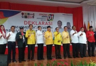 Pimpinan daerah di Bengkulu siap menangkan Jokowi-Amin