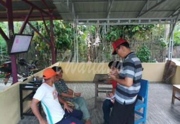 Tersangka RP pelaku pembacokan diamankan di Polres Bengkulu Selatan