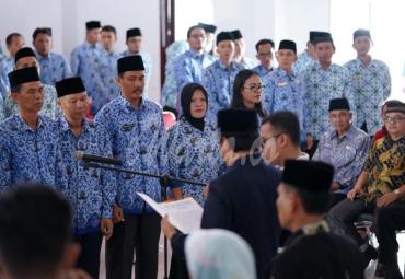 Bengkulu Selatan, mutasikan 209 pejabat eselon3 dan 4