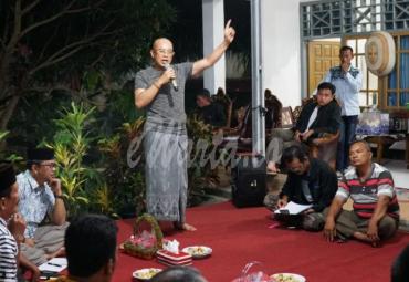 Pertemuan lanjutan antara perwakilan pedagang ampera dan Plt Bupati Bengkulu Selatan