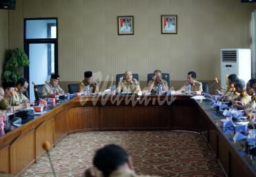 Plt Bupati Bengkulu Selatan Gusnan Mulyadi pimpin langsung rapat evaluasi SAKIP