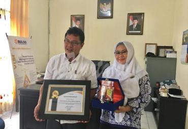 Ka Bulog Sub Divre Rejang Lebong raih penghargaan Bulog terbaik se Indonesia