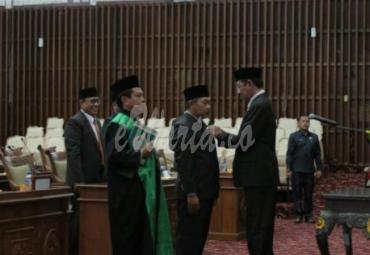 Pergantian Antar Waktu, Darman resmi dilantik