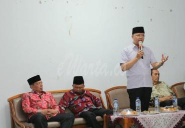Gubernur Bengkulu (Dr Rohidin Mersyah) saat memberikan arahan