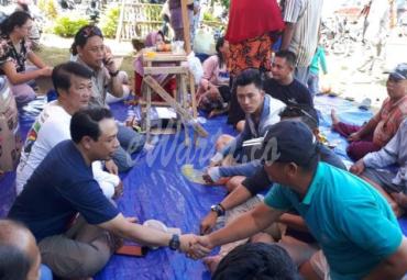 Wakil Walikota Bengkulu Dedy Wahyudi tinjau tempat lokasi banjir dan posko pengungsian