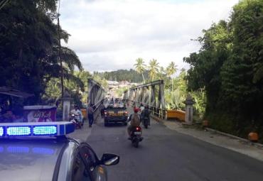 Resahkan pengguna jalan, tongkrongan ngabuburit di bubarkan