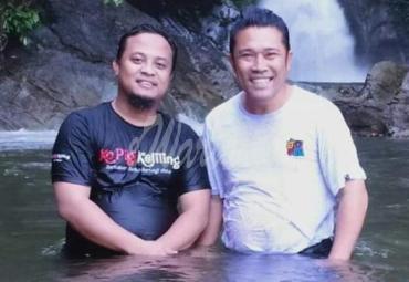 Wakil Gubernur Sulawesi Selatan bersama Kepala Dinas Pariwisata Kabupaten Luwu Utara