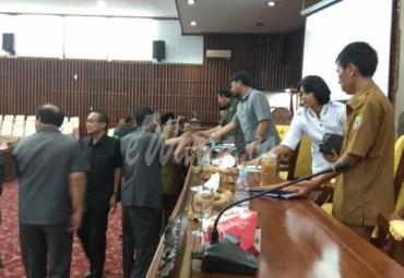 Paripurna Raperda RIPPAR DPRD Provinsi Bengkulu