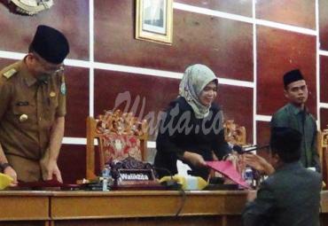 DPRD Kota Bengkulu sepakat LPJ APBD 2018 di bahas ke tingkat selanjutnya