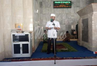 Wali Kota Bengkulu, Helmi Hasan, SE lepas Jamaah Calon Haji Kota Bengkulu