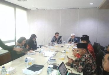 Wali Kota Bengkulu, Helmi Hasan memaparkan dan menyampaikan proposal Balai kreatif Kota Bengkulu ke Badan Ekonomi Kreatif Indobesia, Rabu (9/7/2019)